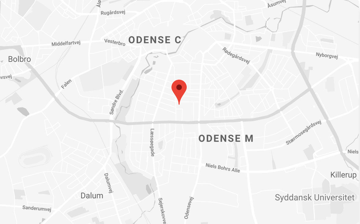 Placering på kort